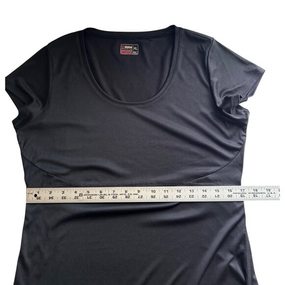 Alpine Design Black Dri-Logic Womens XL Short Sleeve Performance Top Activewear - Picture 6 of 9